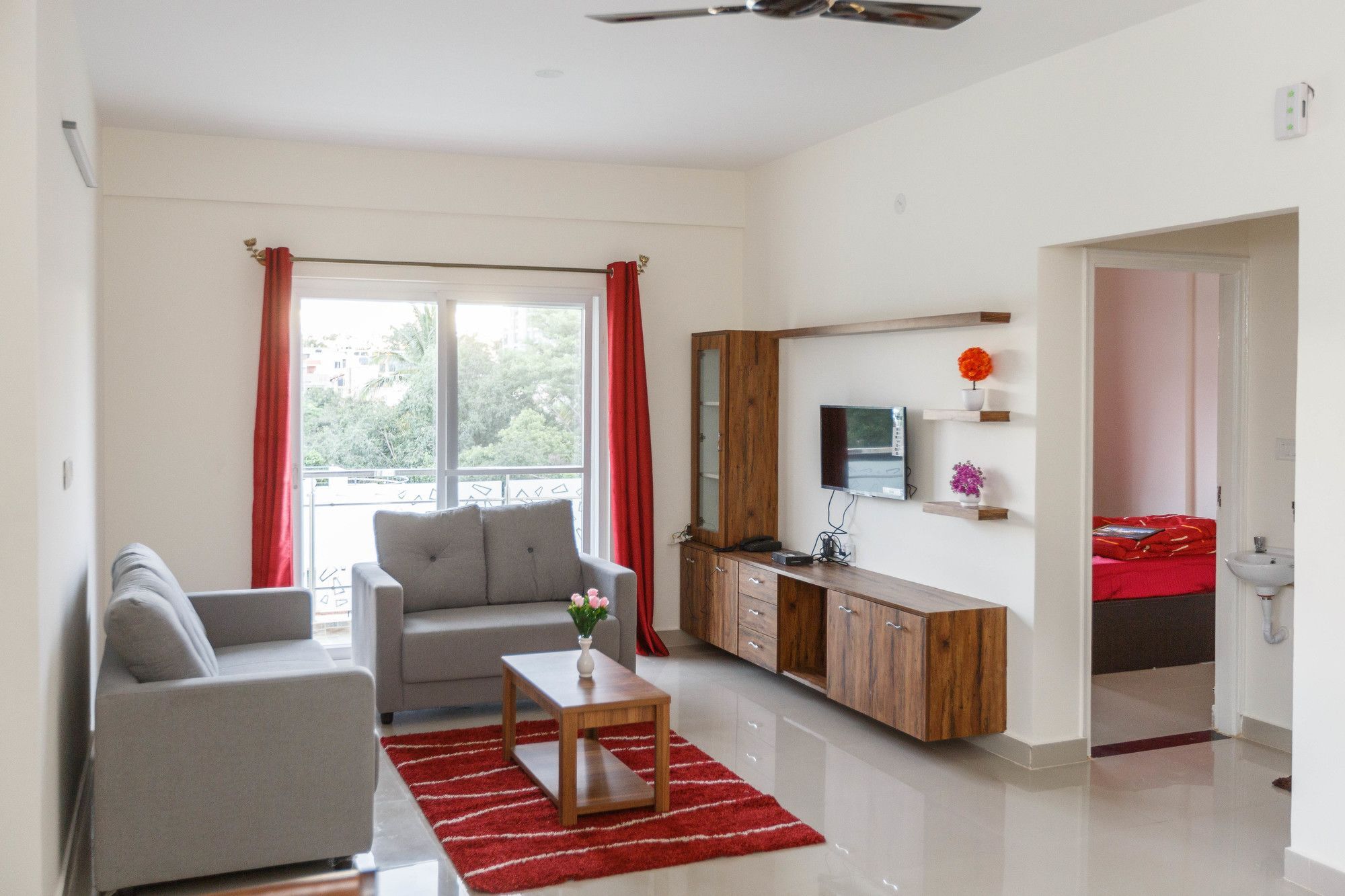 Mistyblue Serviced Apartments Bangalore Exterior foto